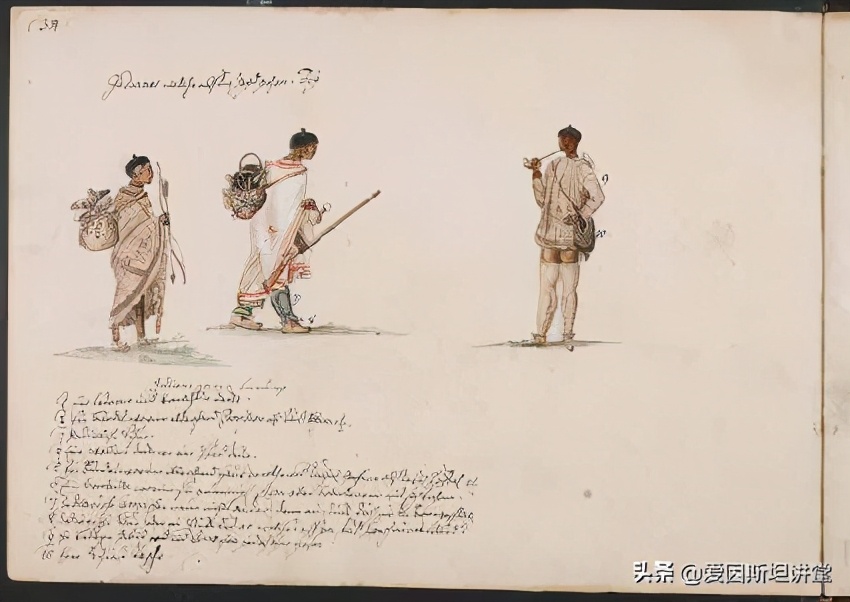 北美土著的日常是什么样子?这个年轻的殖民者一一画了下来