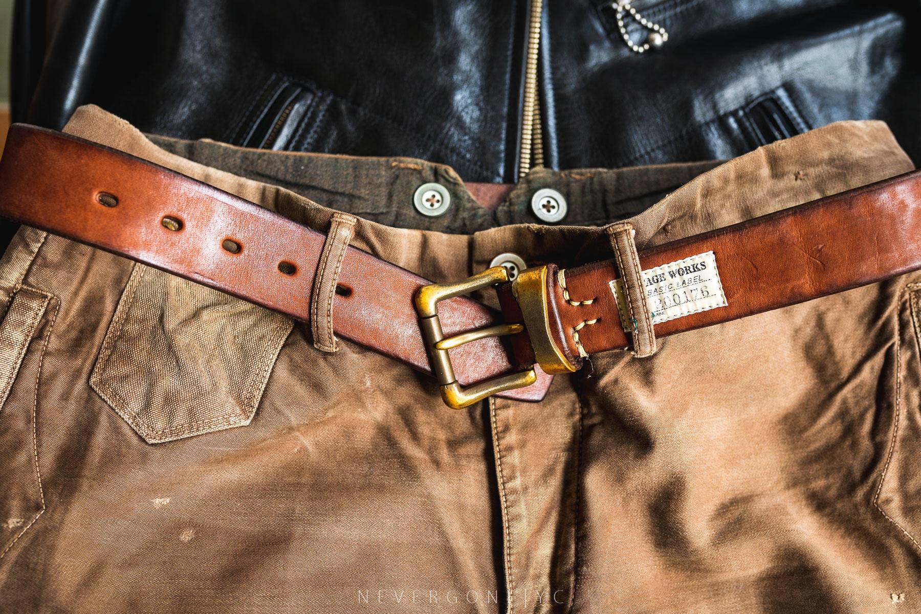 做了30年皮带的小众品牌——日本VintageWorks