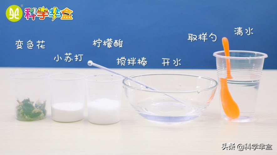 趣味实验水突然变色,酸碱变色实验