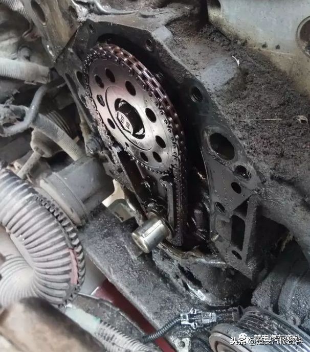 老君威正时链条多少公里更换,别克君威更换正时链条后出现异响