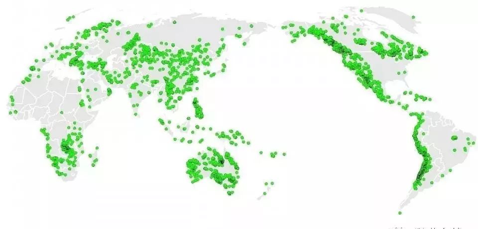 全球14种矿45个最著名矿山，你知道几个？