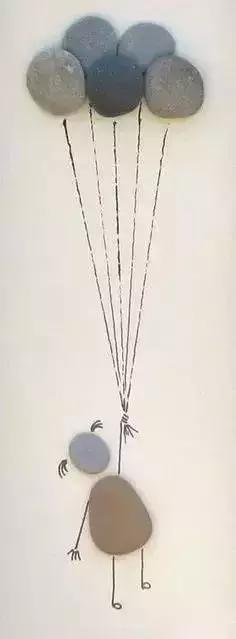 石头画简单幼儿园详细教程,简易石头手工绘画教程