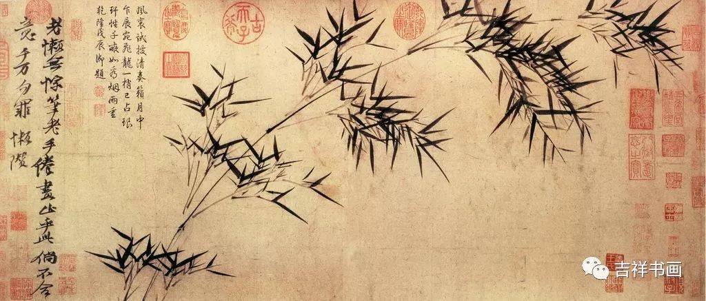 竹文化的主题绘画,以竹为题材的绘画珍品