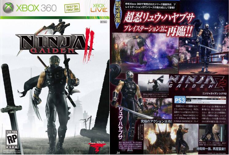 ACT游戏界巅峰巨作之忍龙系列兴衰迭起