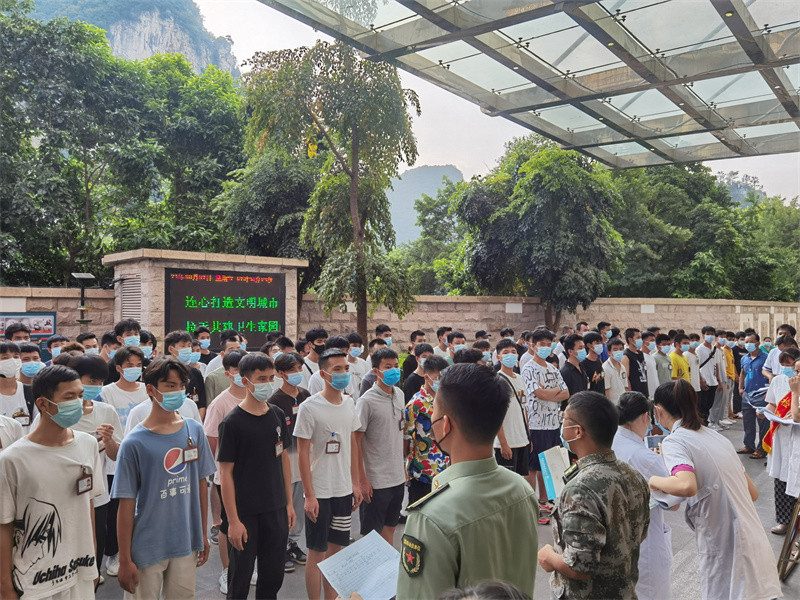 柳州市柳江区征兵合格名单,广西柳州市柳江区征兵新兵出炉