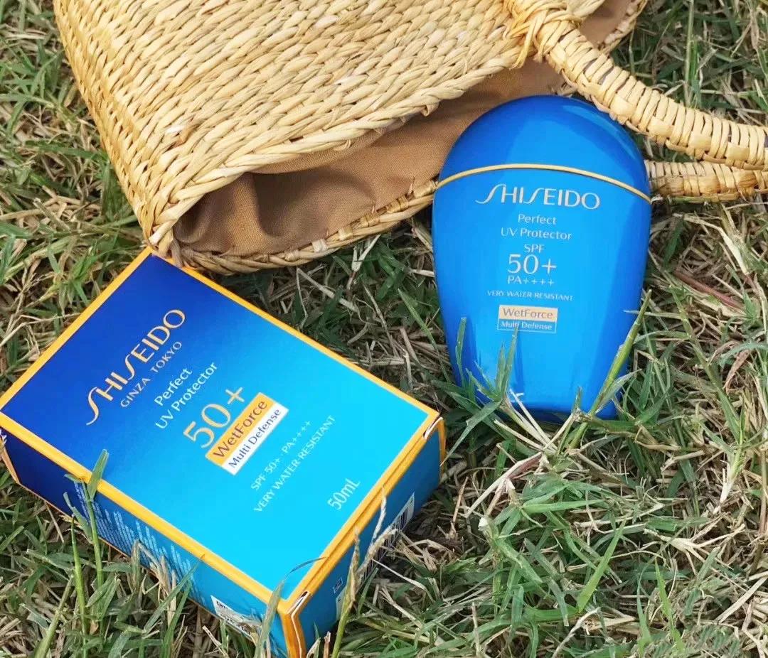 资生堂蓝胖子防水防汗测评,蓝胖子防晒霜资生堂清爽型