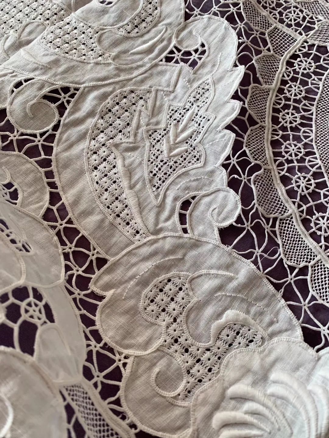 萧山花边手工图片大全,青州非遗纯手工花边