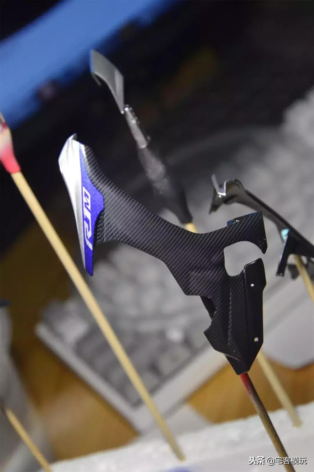 模型制作范例：田宫1:12雅马哈YZF-R1M,14133制作过程