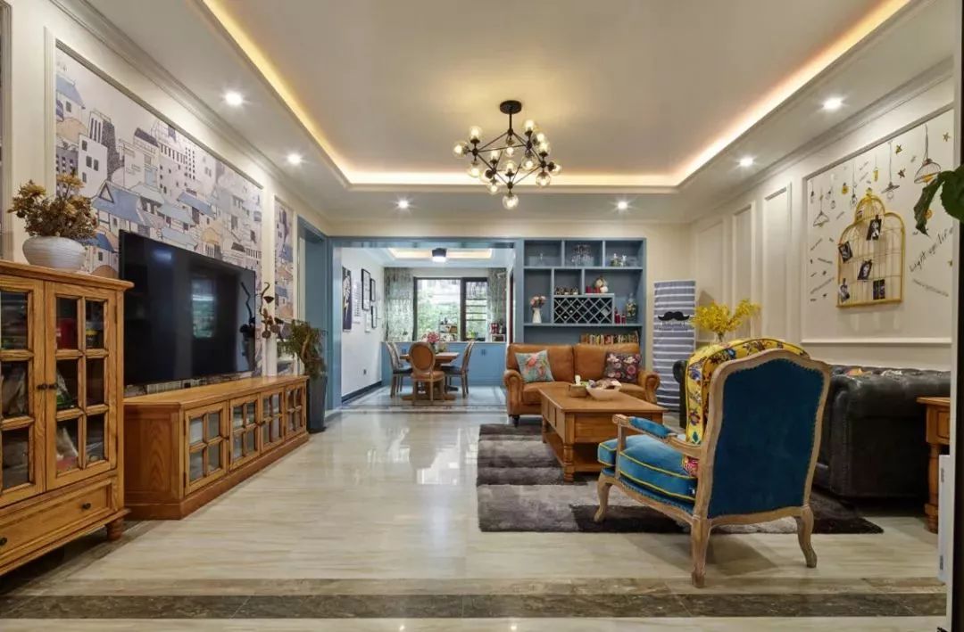 客厅地砖搭配效果图,客厅750x1500瓷砖墙横铺还是竖铺