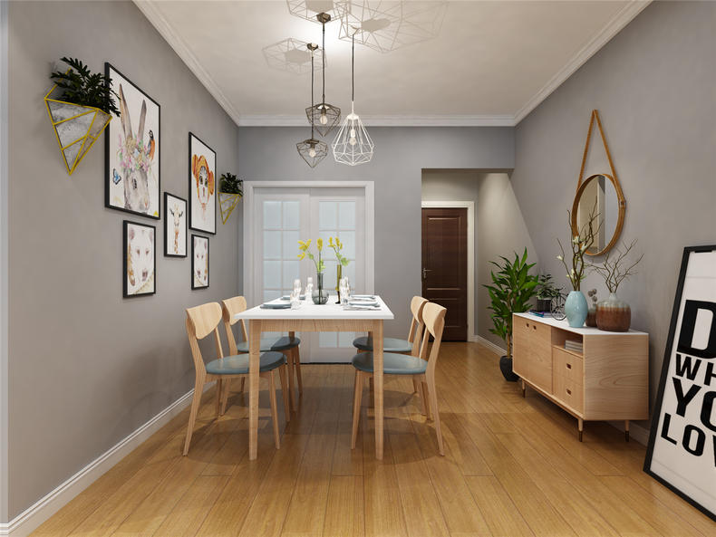 现在流行的餐厅装修风格,极简风格餐厅怎么搭配