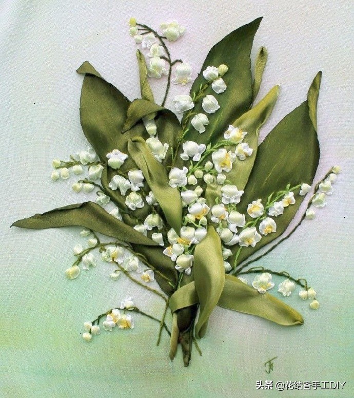 丝带绣基本针法,丝带绣绣法大全教程