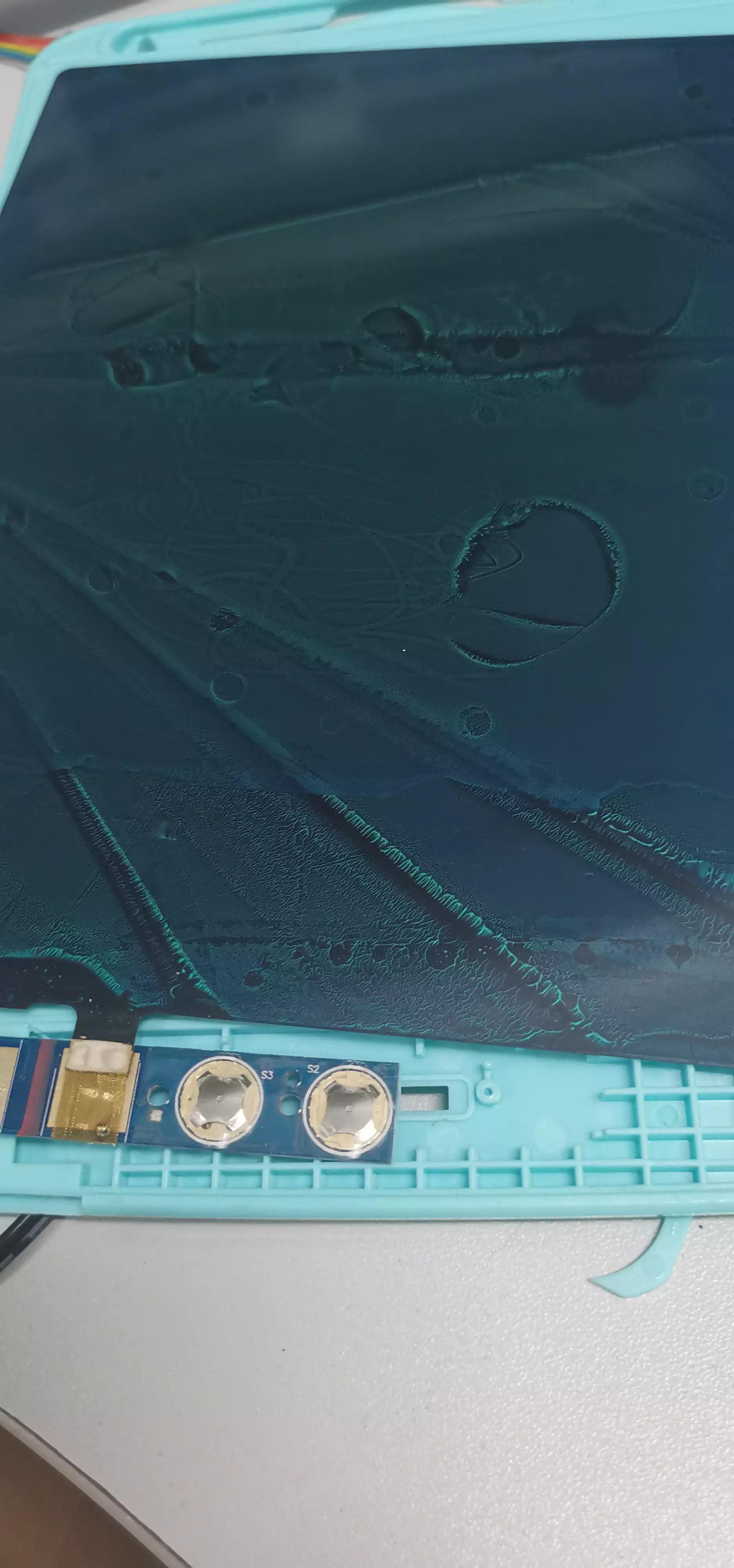 可擦写的液晶手写板拆解视频,手写板拆解