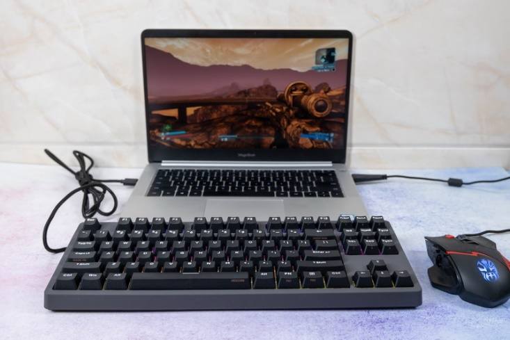 特别的数字键盘，小身板大功能，HEXCORE安妮87键RGB机械键盘体验