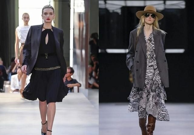 春季中长款西装外套搭配,休闲长款西装外套怎么搭配好看