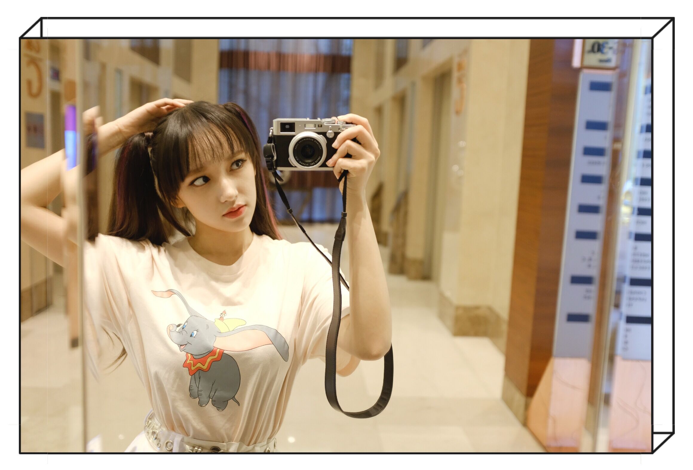 程潇高黑双马尾照片,程潇满满的少年感