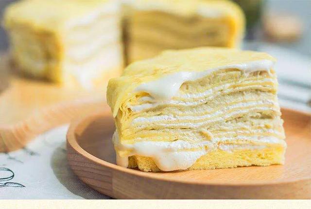 怎么在家做榴莲千层蛋糕,榴莲千层蛋糕一个平底锅就能做