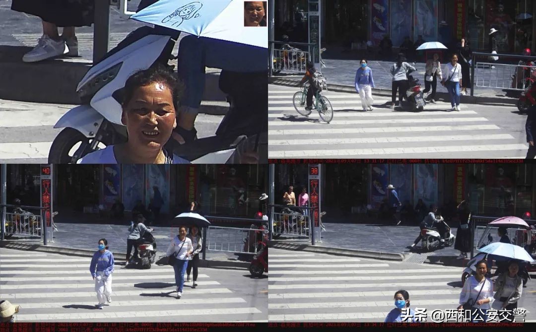 交通违法曝光台行人闯红灯第12期,2020太原市行人闯红灯抓拍点