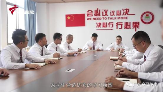 潮南阳光实验学校100日誓师大会,广东省潮南阳光实验学校