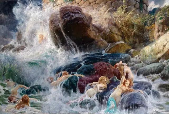 人体油画！健康与美丽需要纯净的色彩，希腊留给人类的宝贵遗产