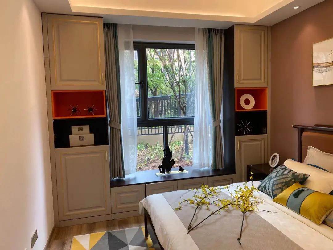 朗萨117㎡雅致新中式3室2厅，榻榻米颜值和实力并存