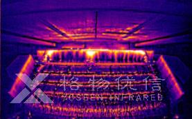 固定式红外热像仪样品,透过火焰测温红外热像仪现场测试