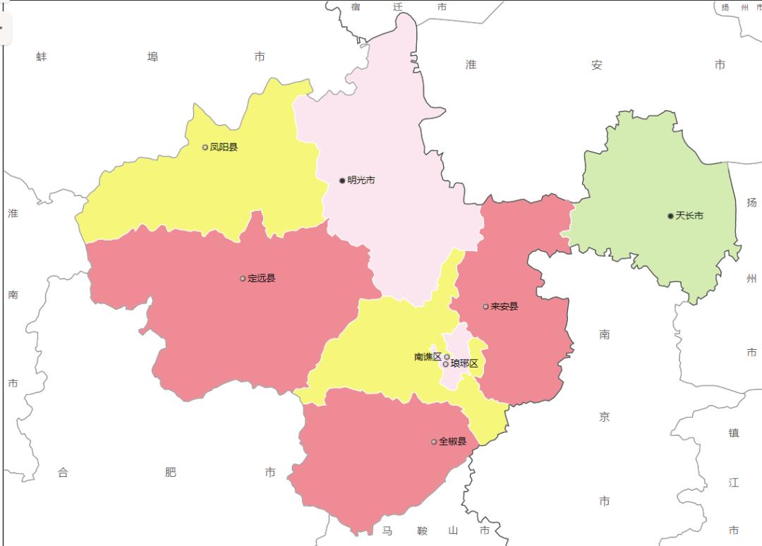 滁州2030城市总体规划,滁州明光为啥被评为几线城市