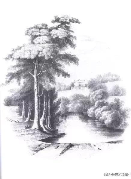 40张经典素描,40张经典素描风景图快拿去临摹吧