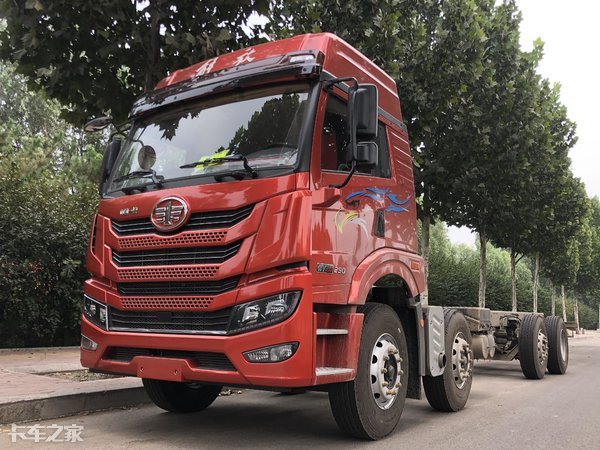 解放悍v轻量化8x2自卸车,解放悍v载货车9米6高栏