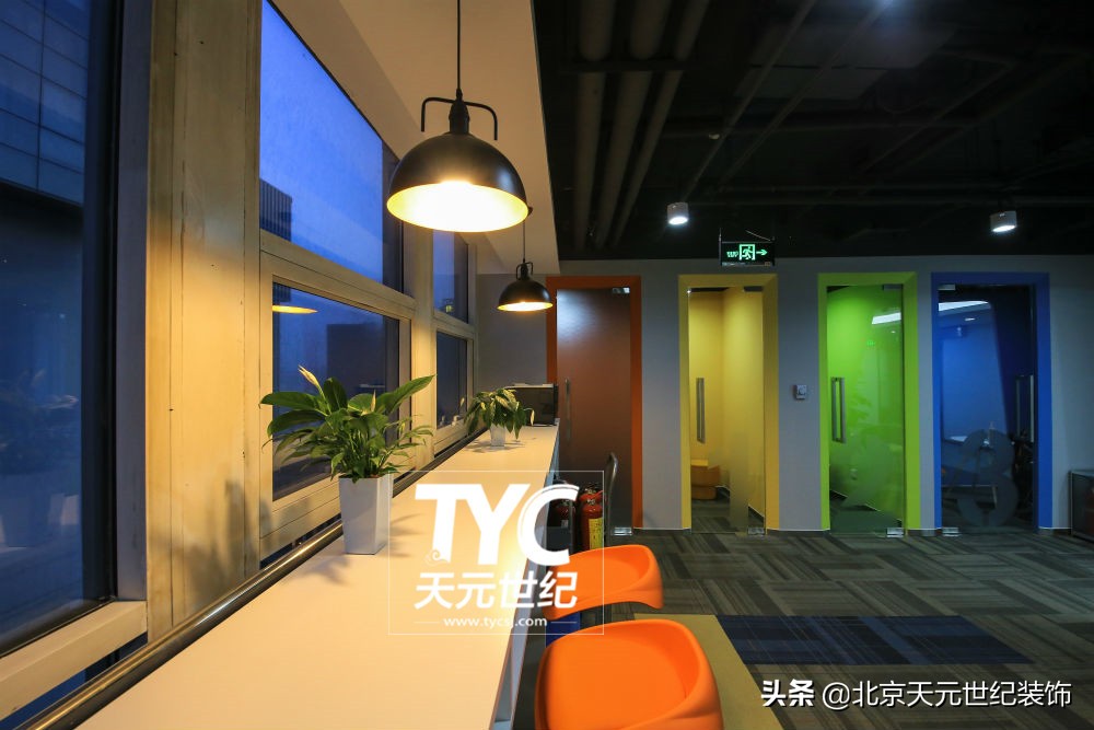 北京互联港湾办公室装修设计