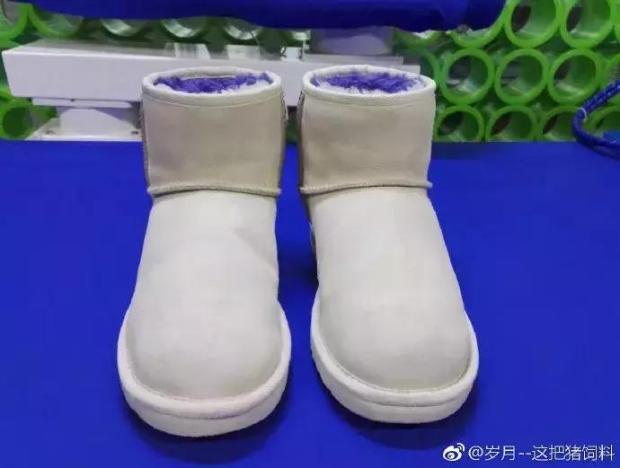 莫名想笑!白色雪地靴洗成黑鞋,店家:改色的钱我就不收了