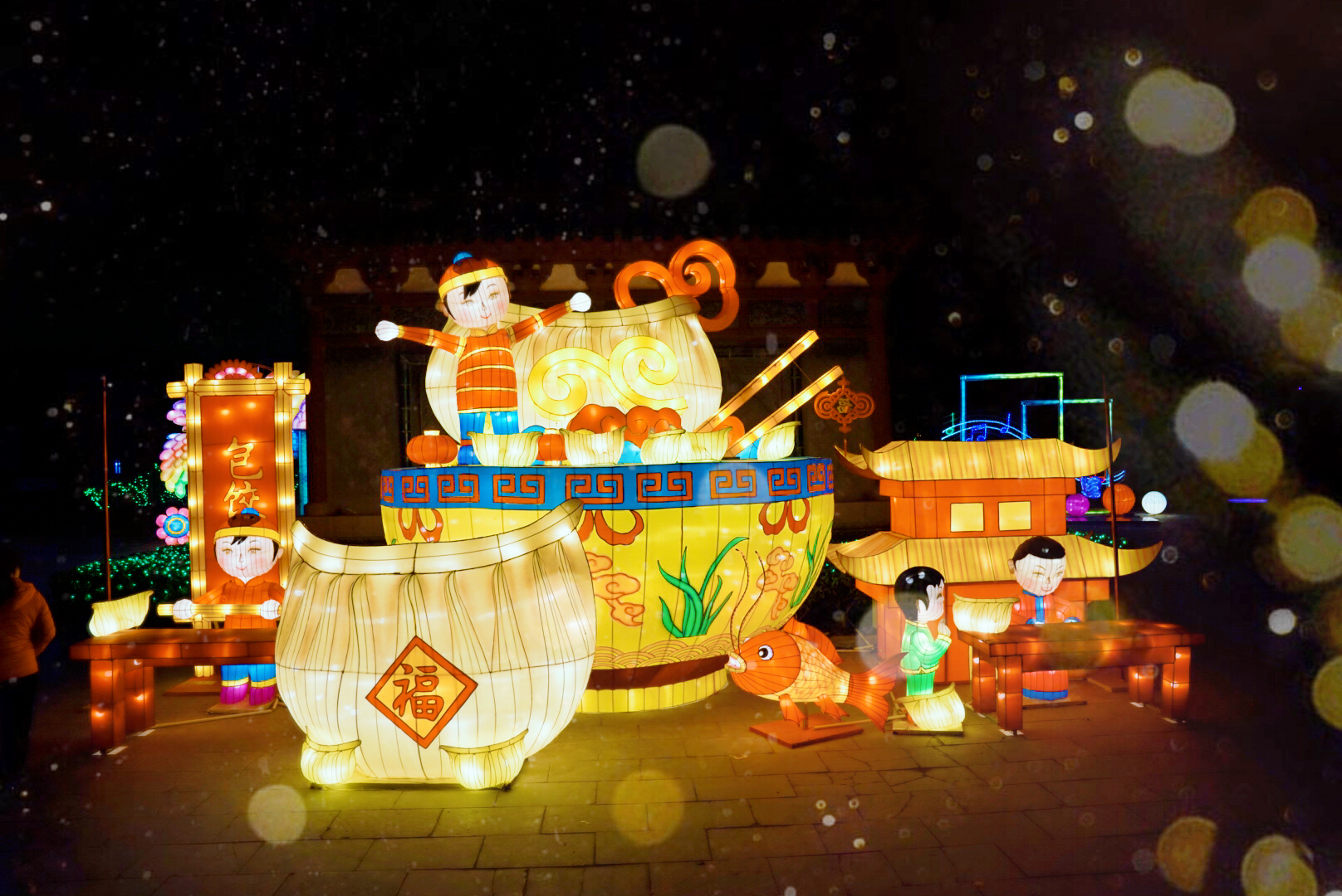 天波杨府灯会完整版,天波杨府上元灯会和普通门票