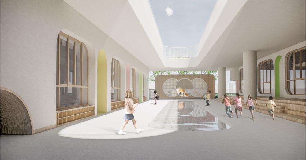 深圳湾第一幼儿园设计视频,深圳湾第一幼儿园效果图
