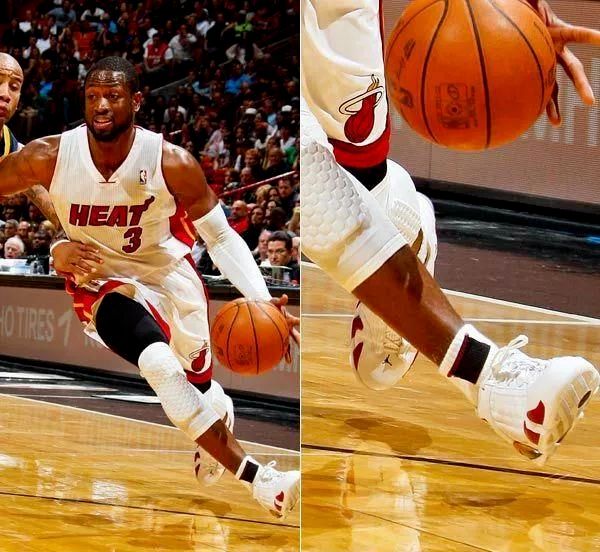 韦德在球场穿的球鞋,韦德上脚球鞋合集