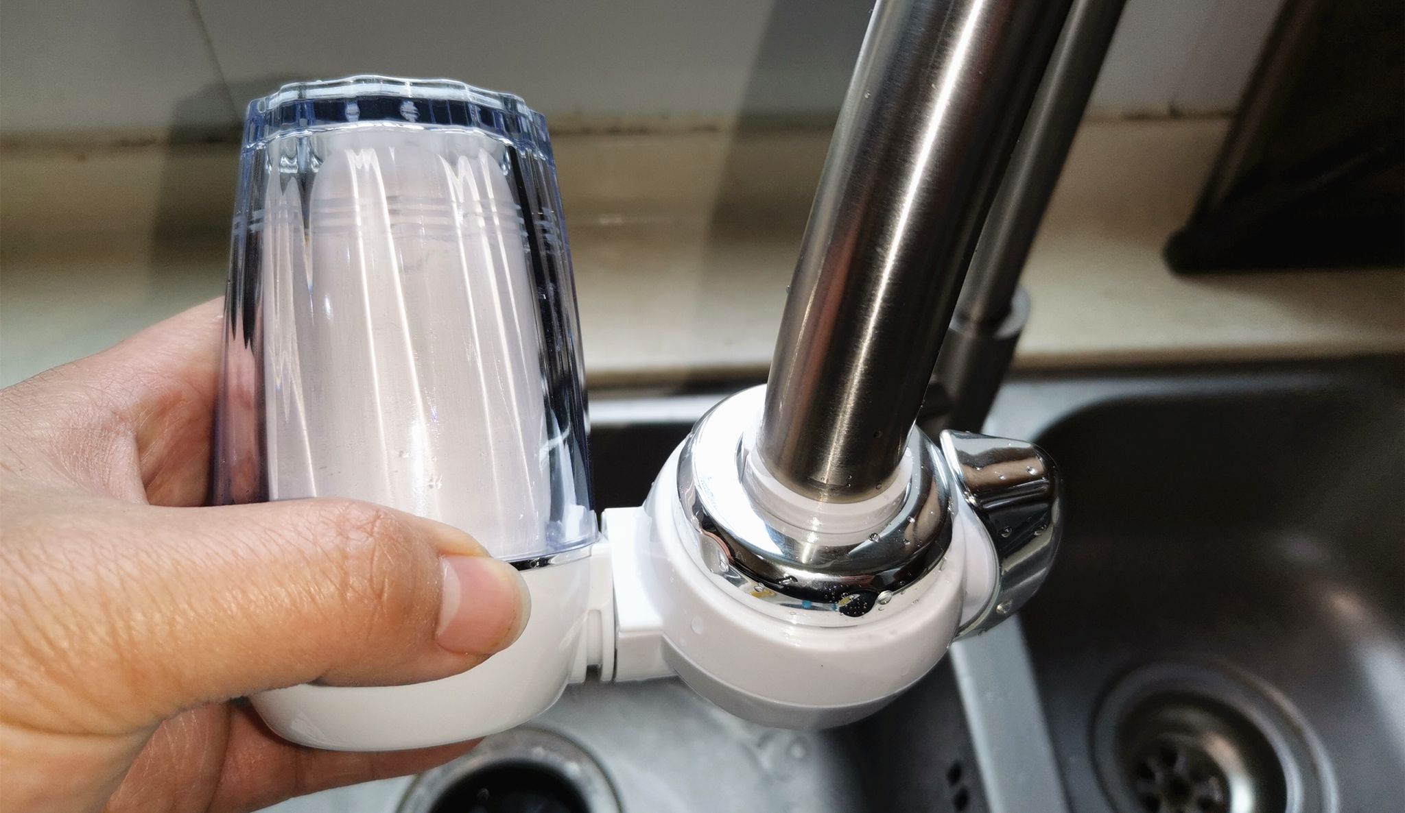 九阳厨下式净水机,九阳水龙头净水器如何净水