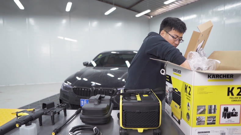 卡赫家用洗车机实测,卡赫k3followme洗车机