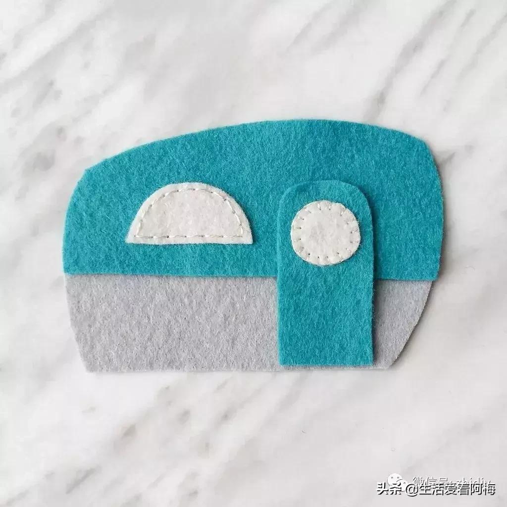 做手工布艺大全简单又漂亮,儿童节手工a4不织布布艺作品