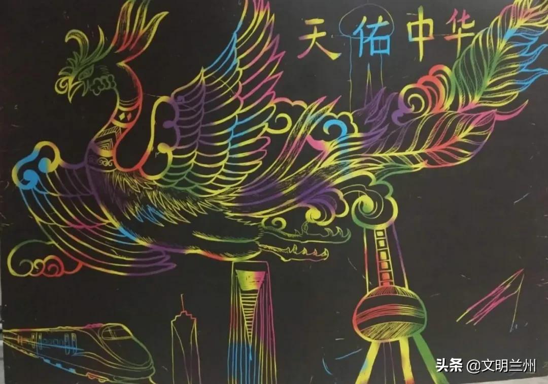 【金城娃为武汉打气！为中国加油！】兰州市未成年人“抗击疫情”作品选登十一