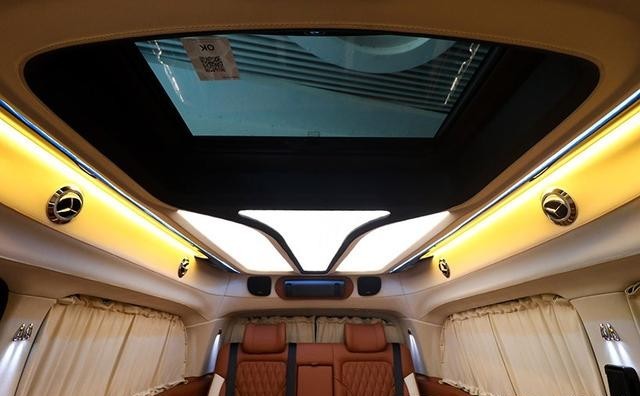 奔驰威霆高顶豪华定制mpv热销,九座蓝牌奔驰威霆商务车