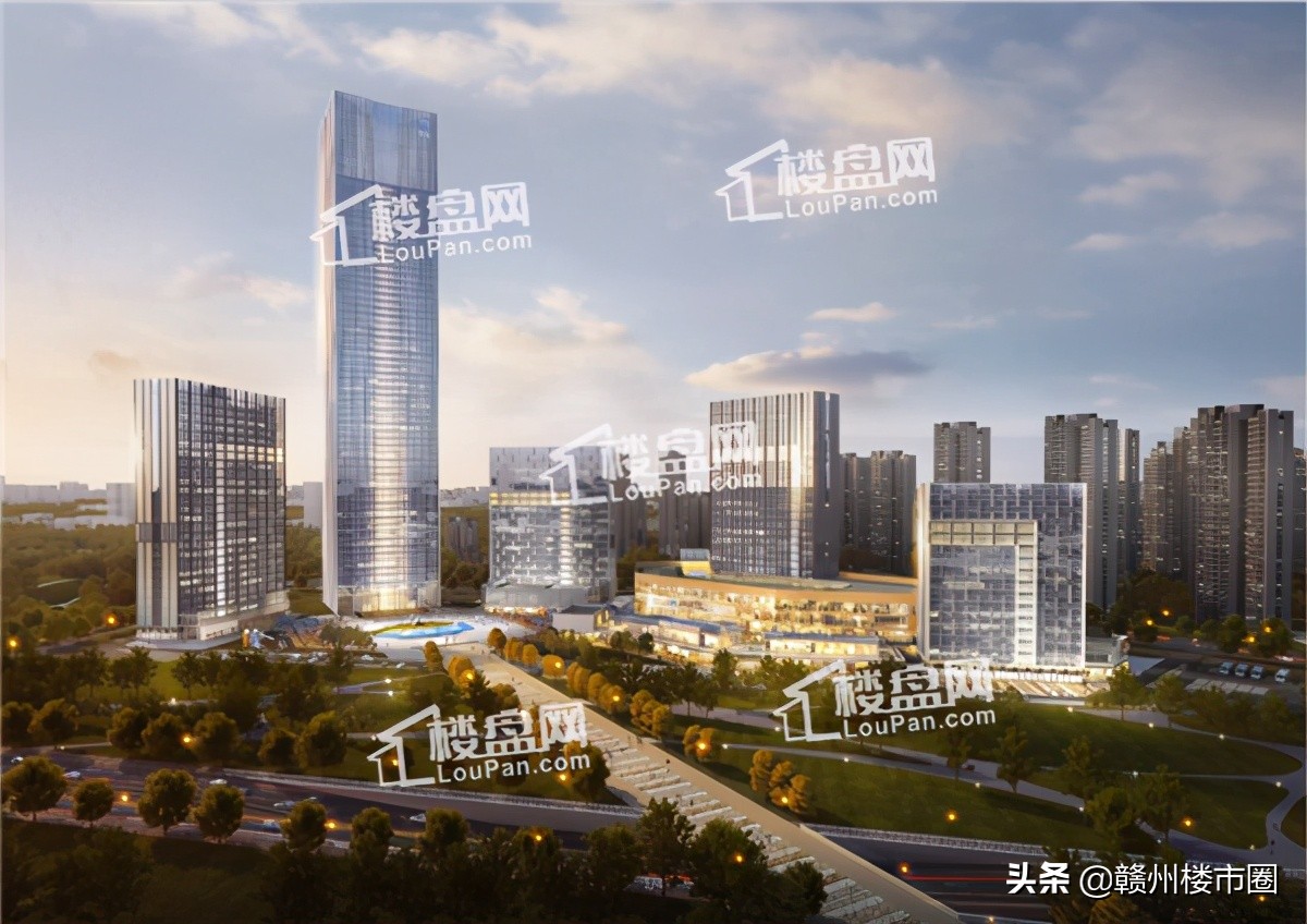 赣州富力现代城地块分布图,赣州富力蓉江之星规划