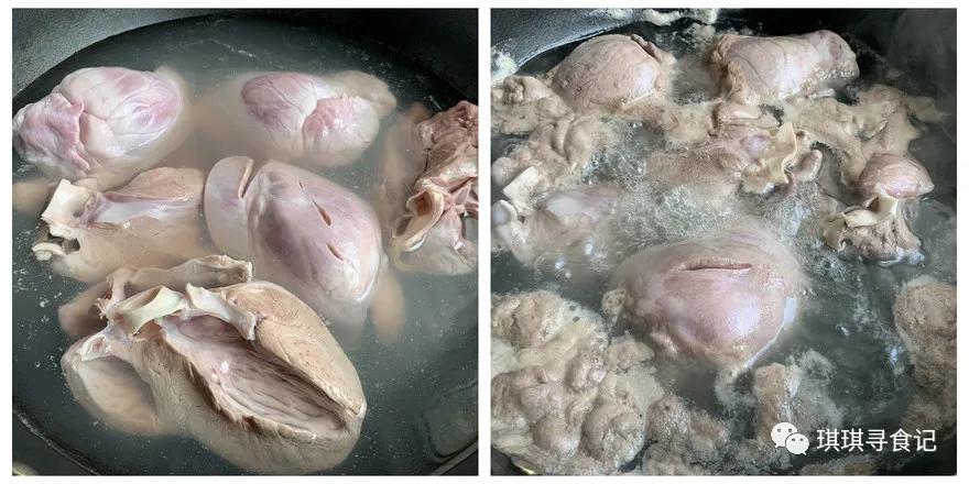 美食炖猪心,美食卤猪心做法