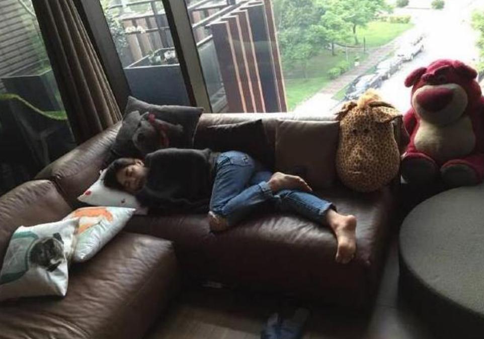 陈嘉烨经常在沙发上睡着，这沙发到底有多舒适？好想要同款啊