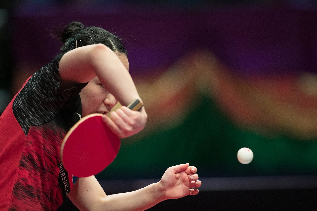 伊藤美诚以4:1战胜朱雨玲,朱雨玲伊藤美诚乒乓球