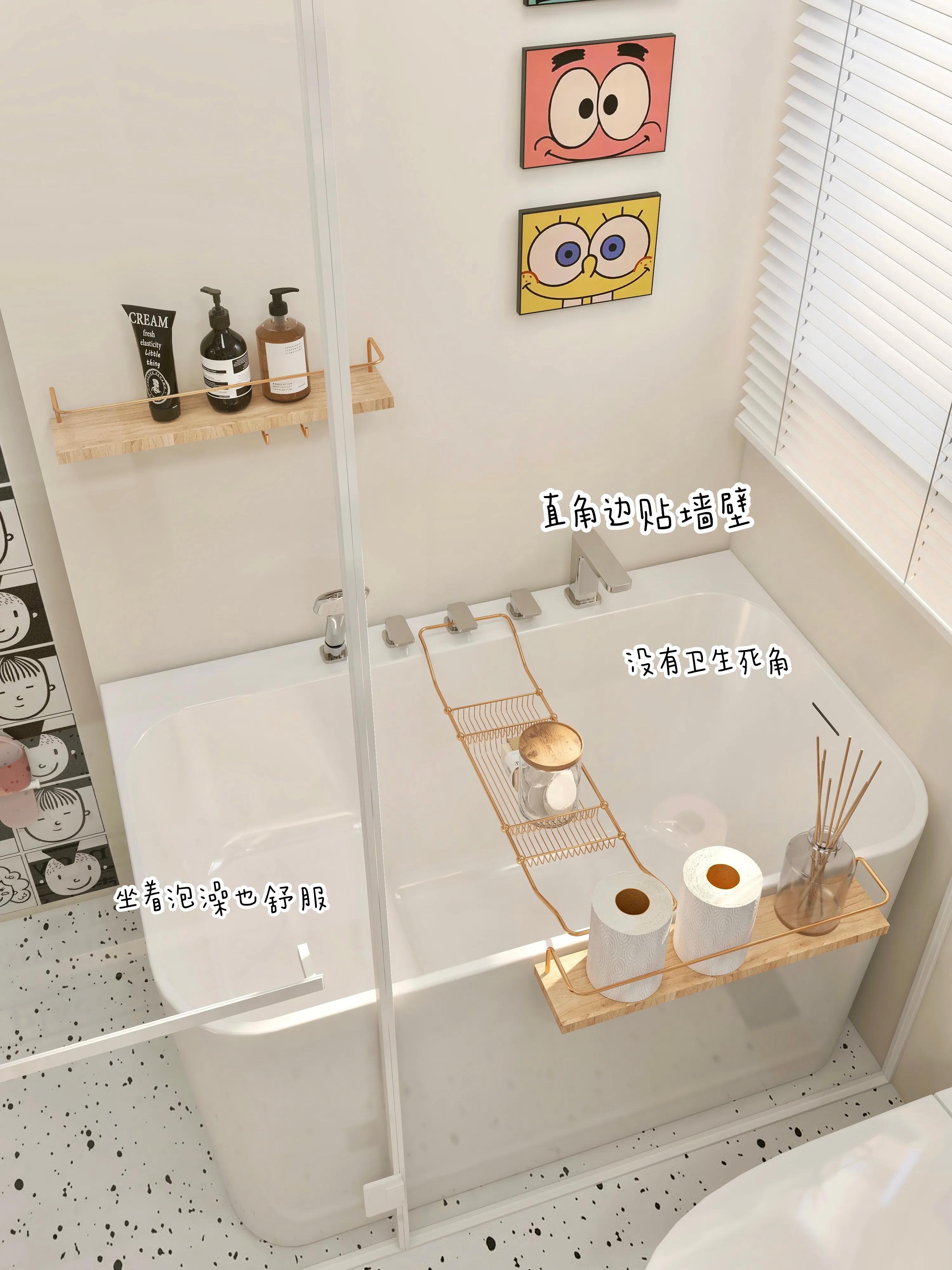 小户型浴缸沐浴体验,小浴房浴缸