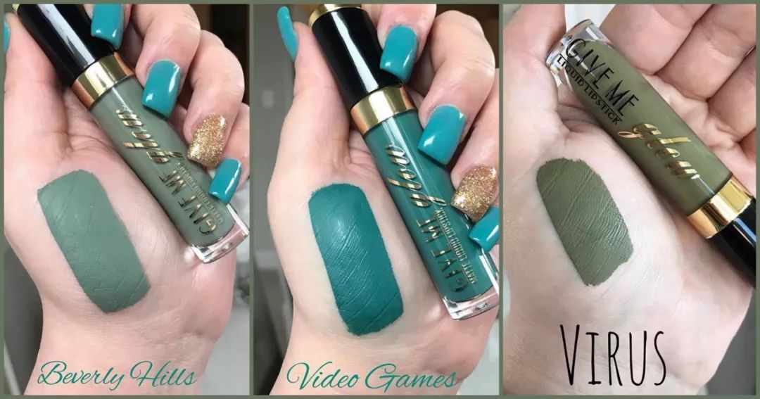 黑黄皮牛油果绿试色,清透显白裸色