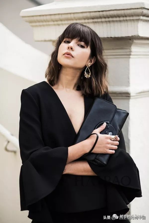 短发女生的穿搭秋冬酷版,独特穿搭风格适合短发