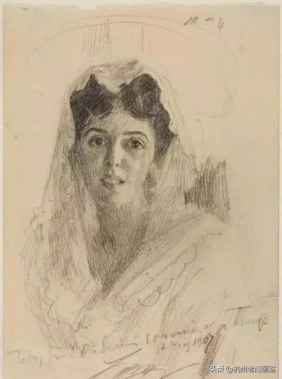 100幅公认最好的素描,100幅素描艺术欣赏