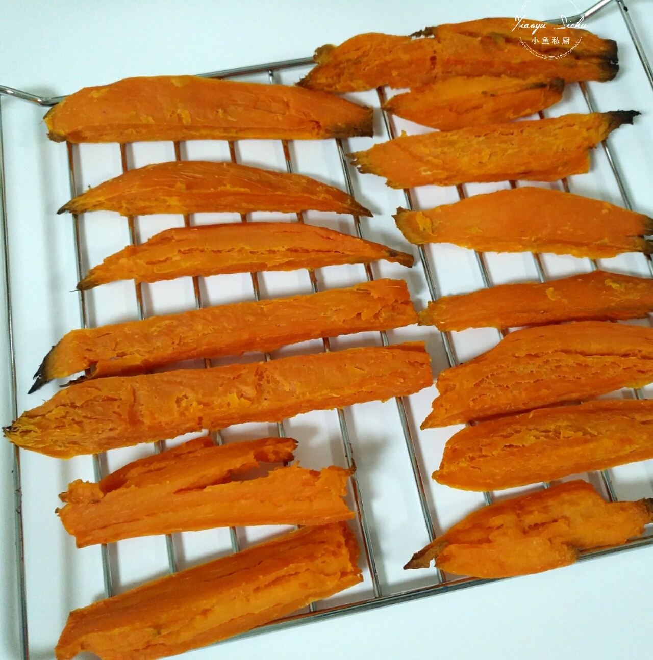 整个小红薯干怎么做,在家白薯干制作方法