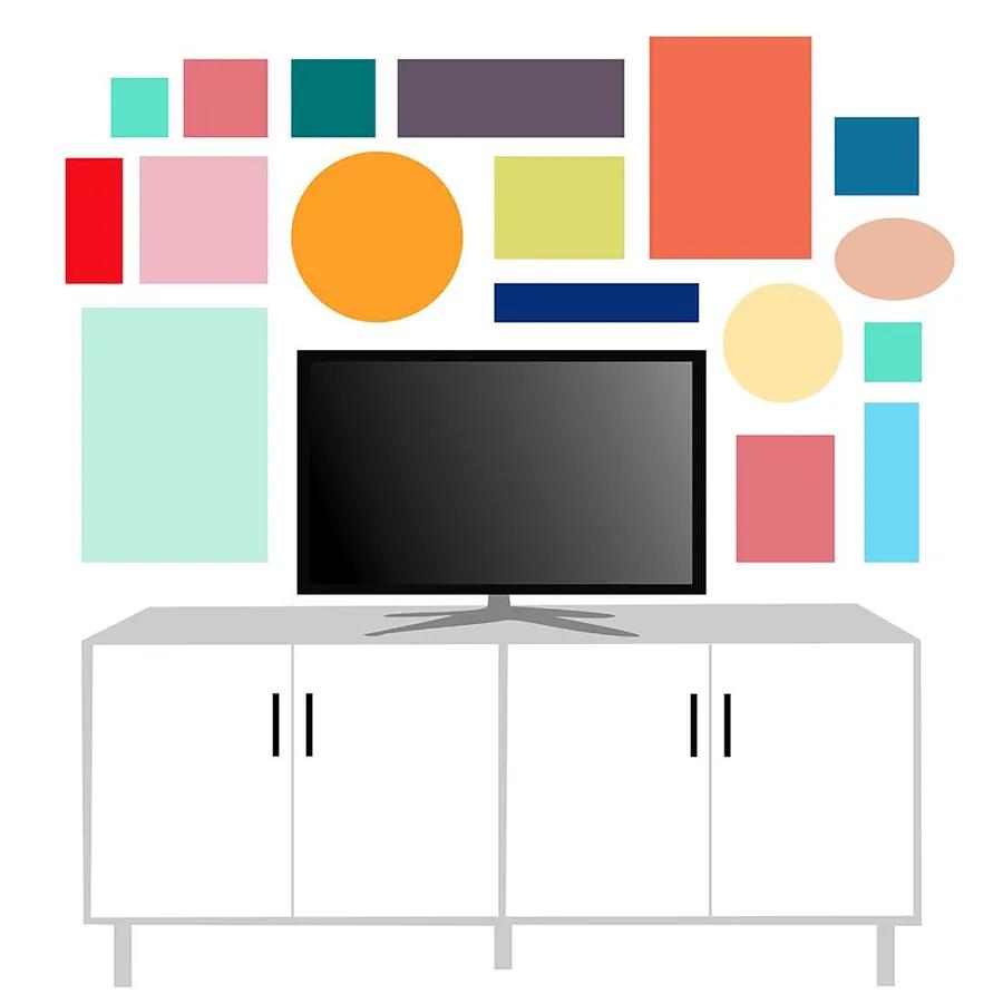 30种电视背景墙,2022最火的100款电视背景墙设计