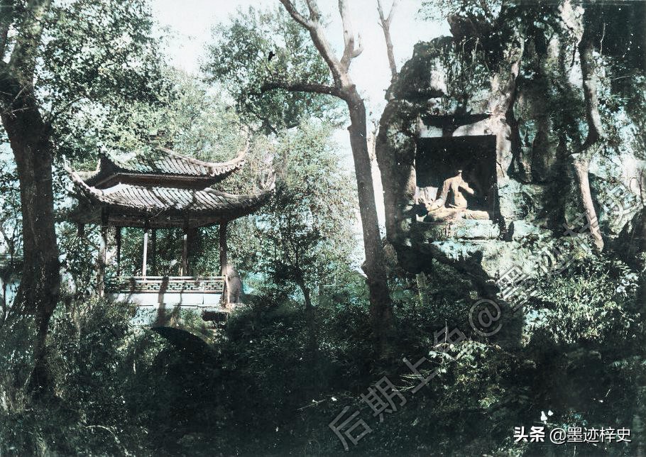 杭州林云禅寺,杭州灵隐寺景区老照片