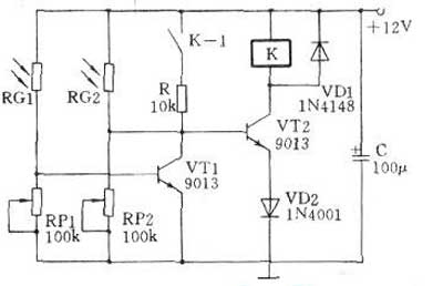 as10路灯光控开关原理图,路灯光控自动开关原理图